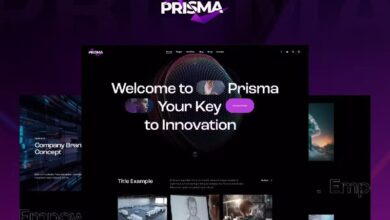 Prisma - Digital Startup & App WordPress Theme + AI